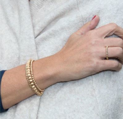 Classic Gold 2mm Bead Ring