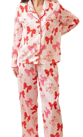 Bow PJ Set