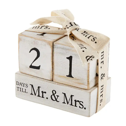 Countdown to Mr. and Mrs.