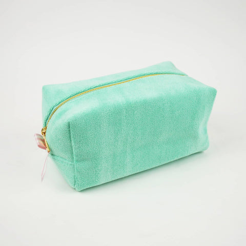 Green Terry Toiletry Bag