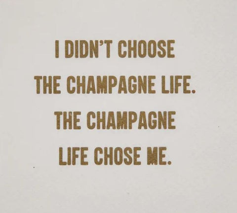 Champagne Life Cocktail Napkins