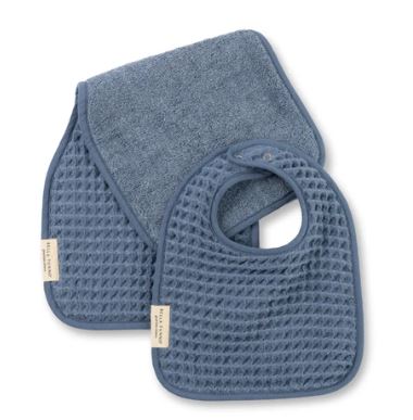 Bib & Burp Set - Reversible