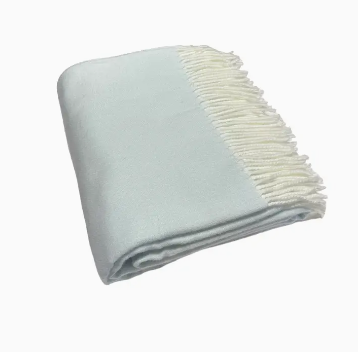 Herringbone Fringe Throw Blanket