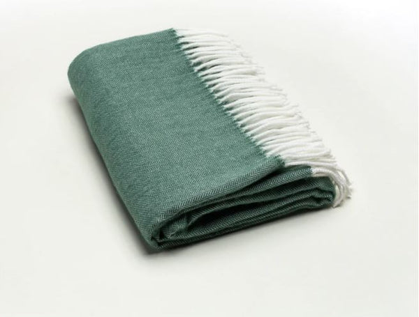 Herringbone Fringe Throw Blanket