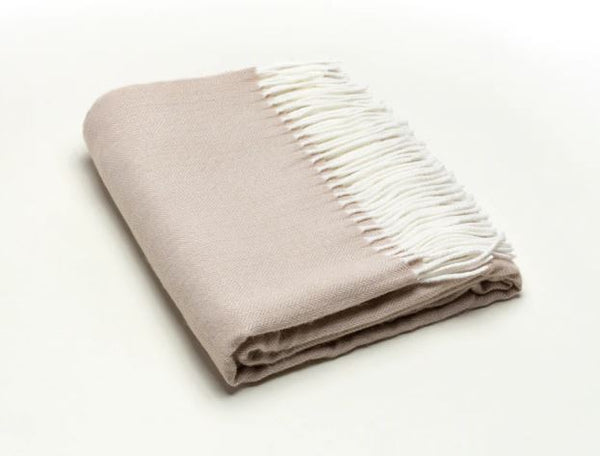Herringbone Fringe Throw Blanket