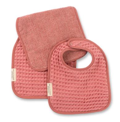 Bib & Burp Set - Reversible
