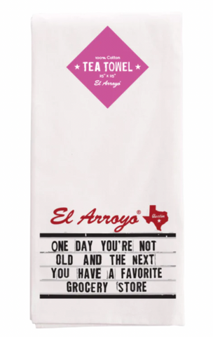 Grocery Store Tea Towel