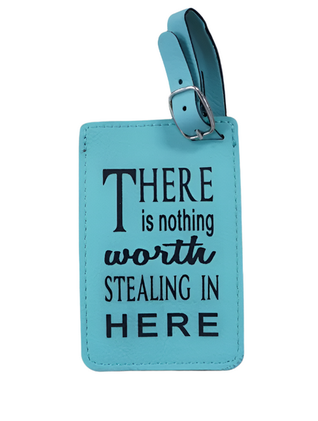 Leather Luggage Tag