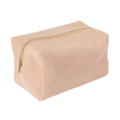 Almond Corduroy Cosmetic Bag