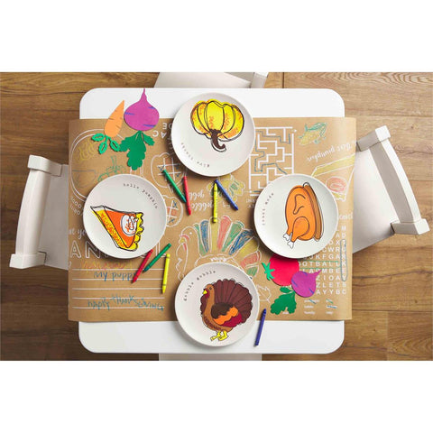 Color Me Thanksgiving Table Runner Set