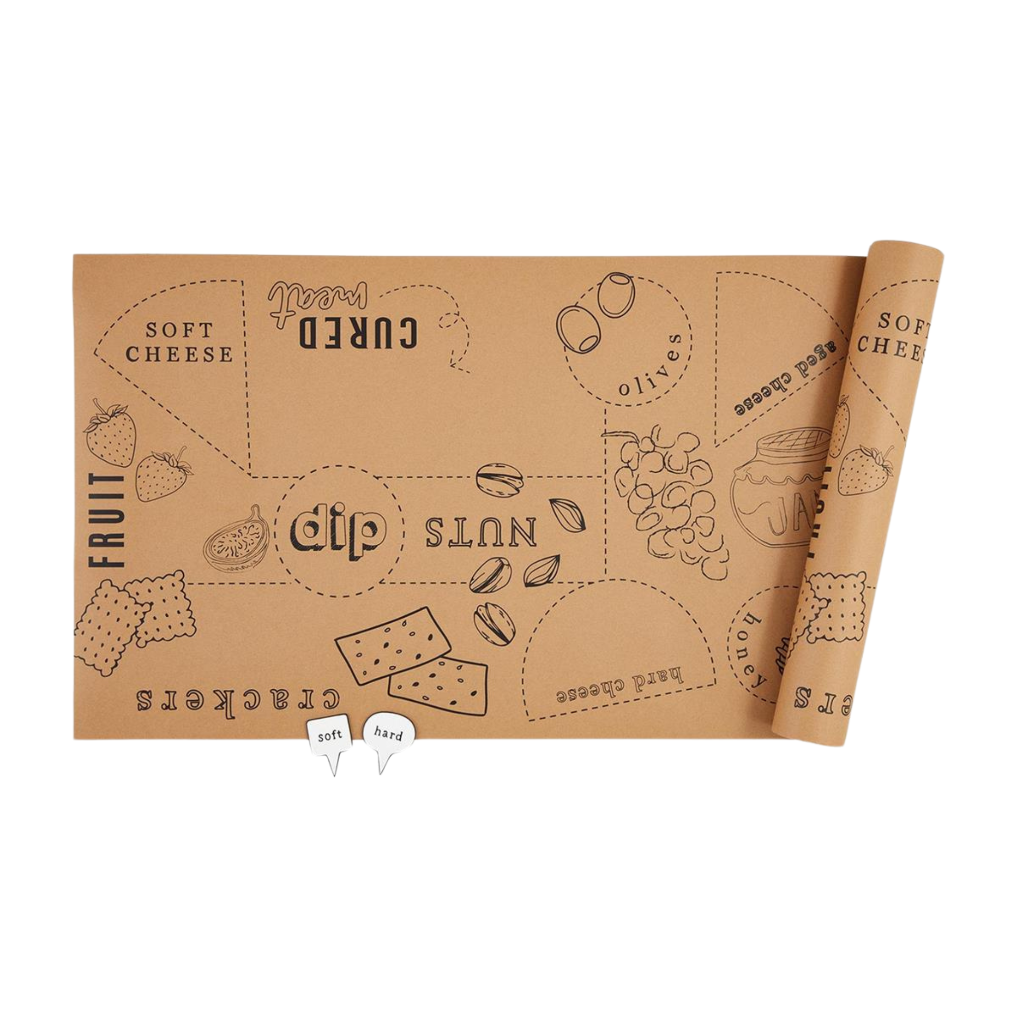 Grazing Table Charcuterie Kraft Runner