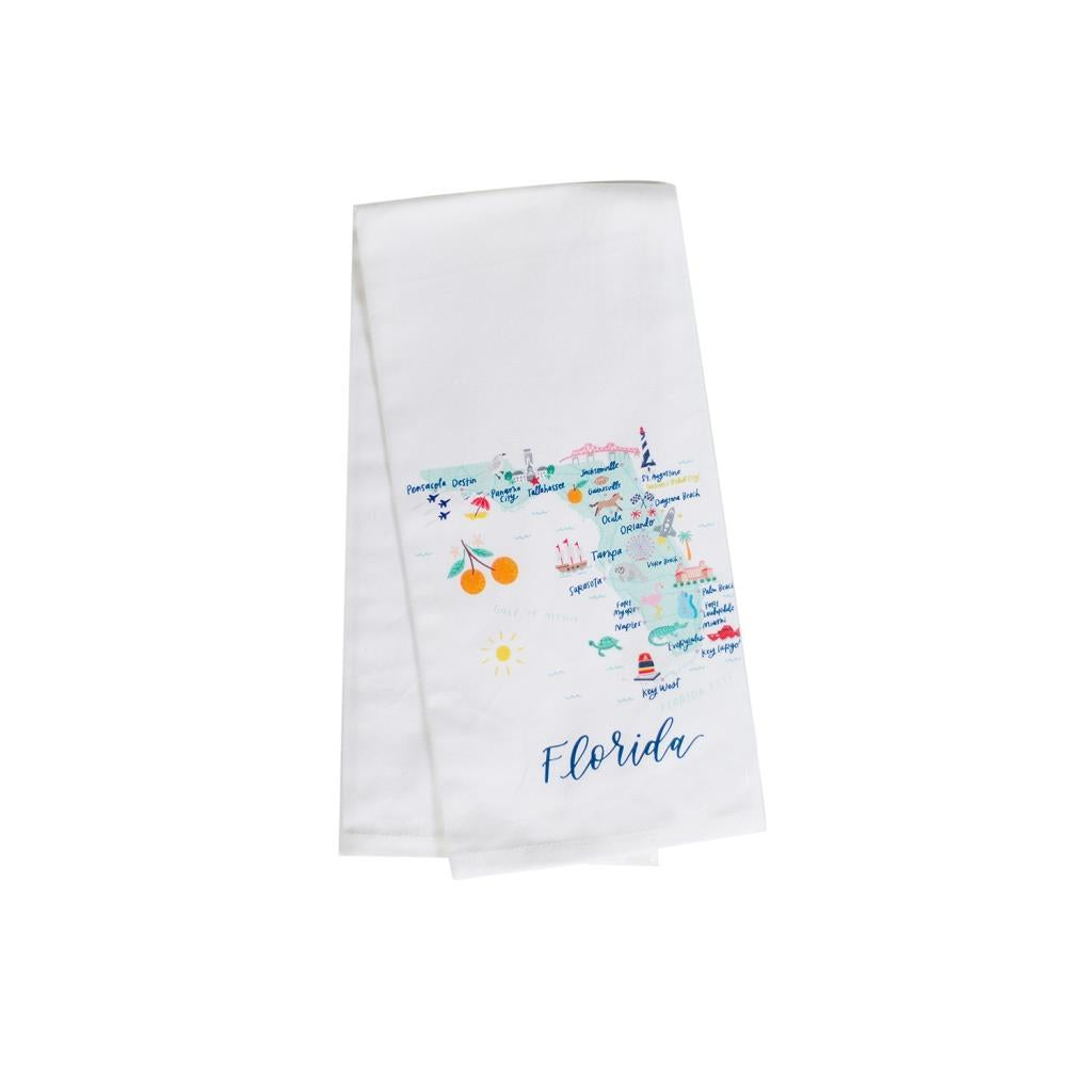 Tea Towel Florida