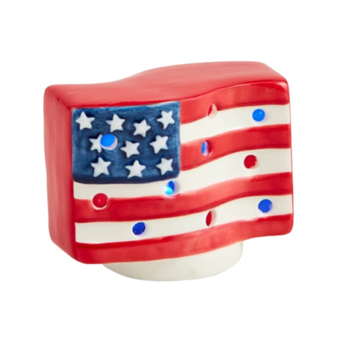 Americana Flag Light Up Sitter