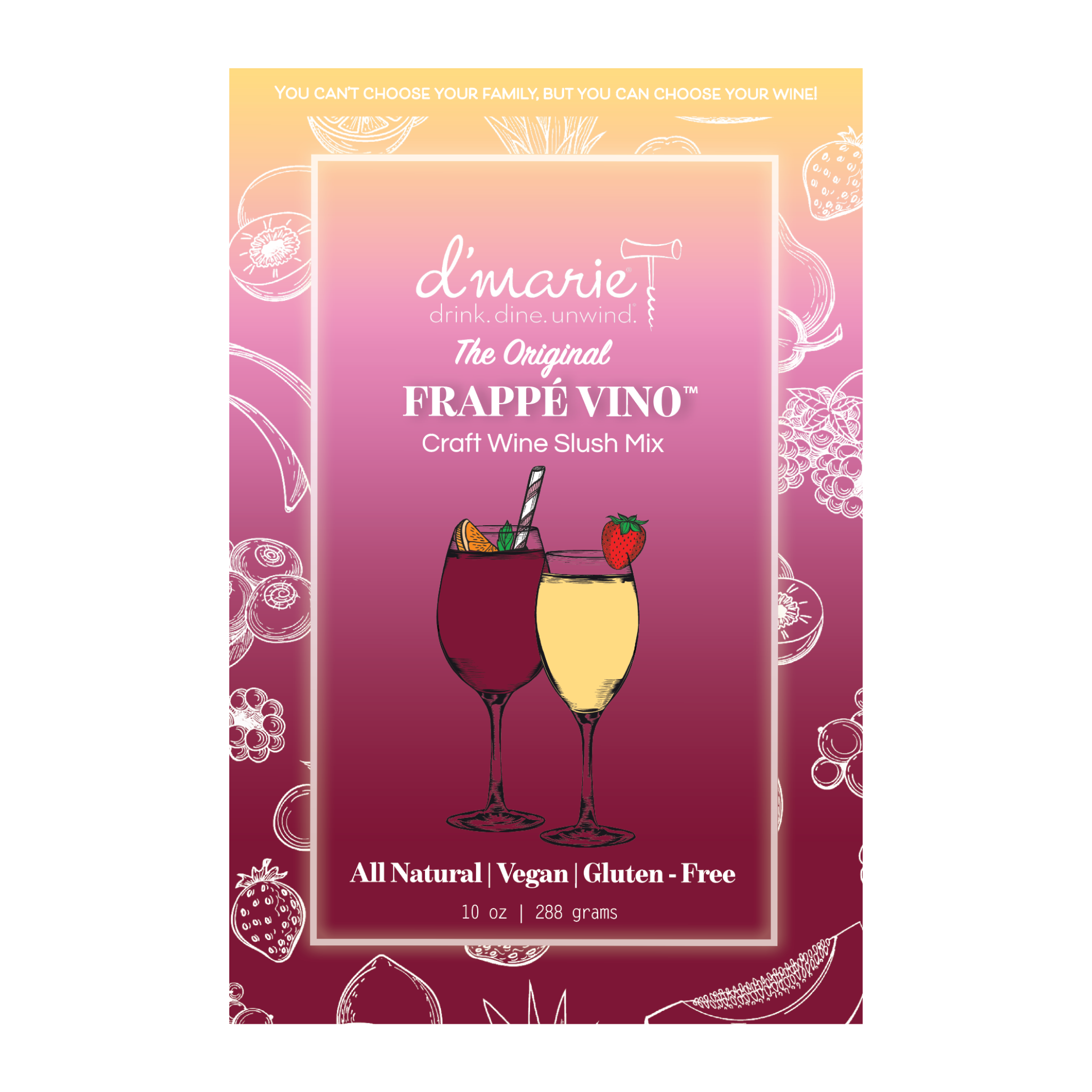 Frappe Vino Wine Cocktail Slushies