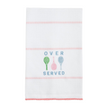 Overserved Tennis Tea Towel