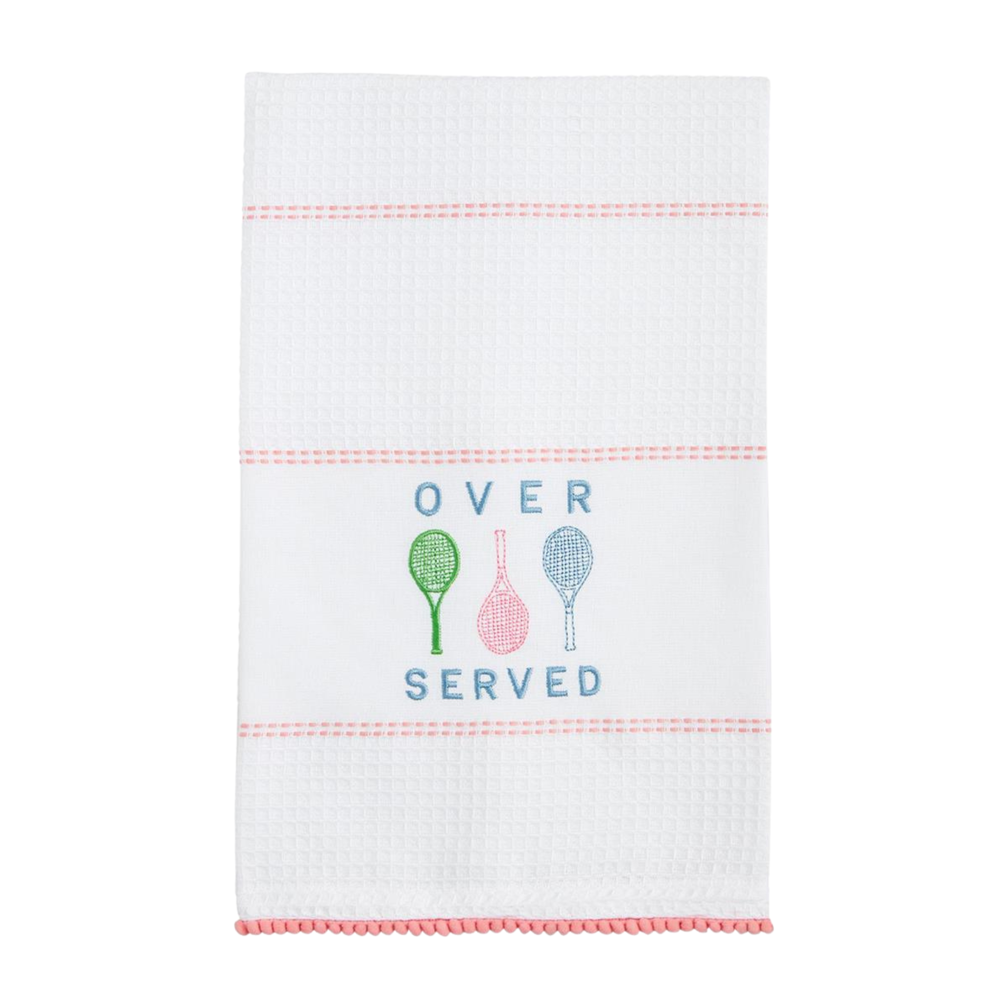 Overserved Tennis Tea Towel