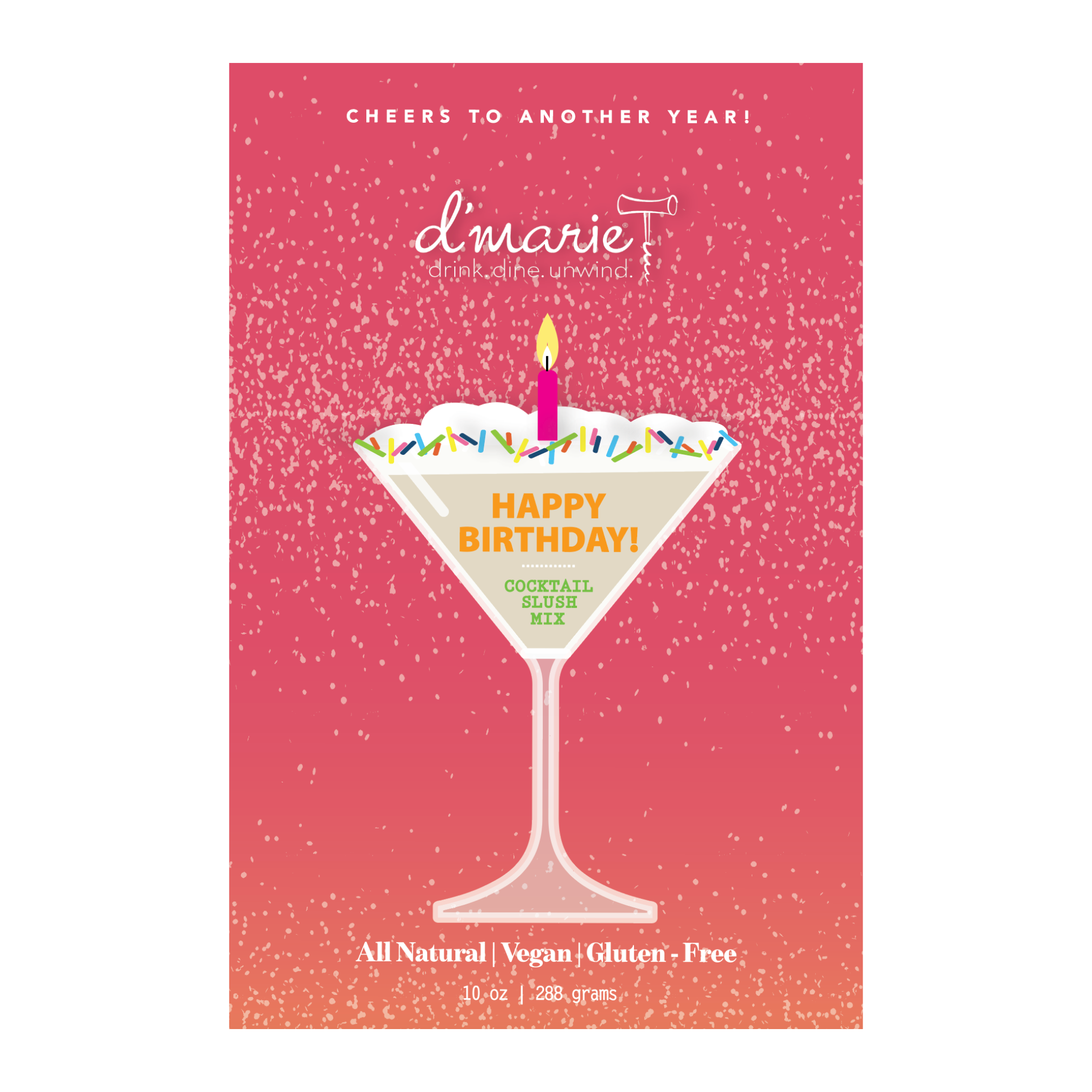 Happy Birthday Cocktail Slushie