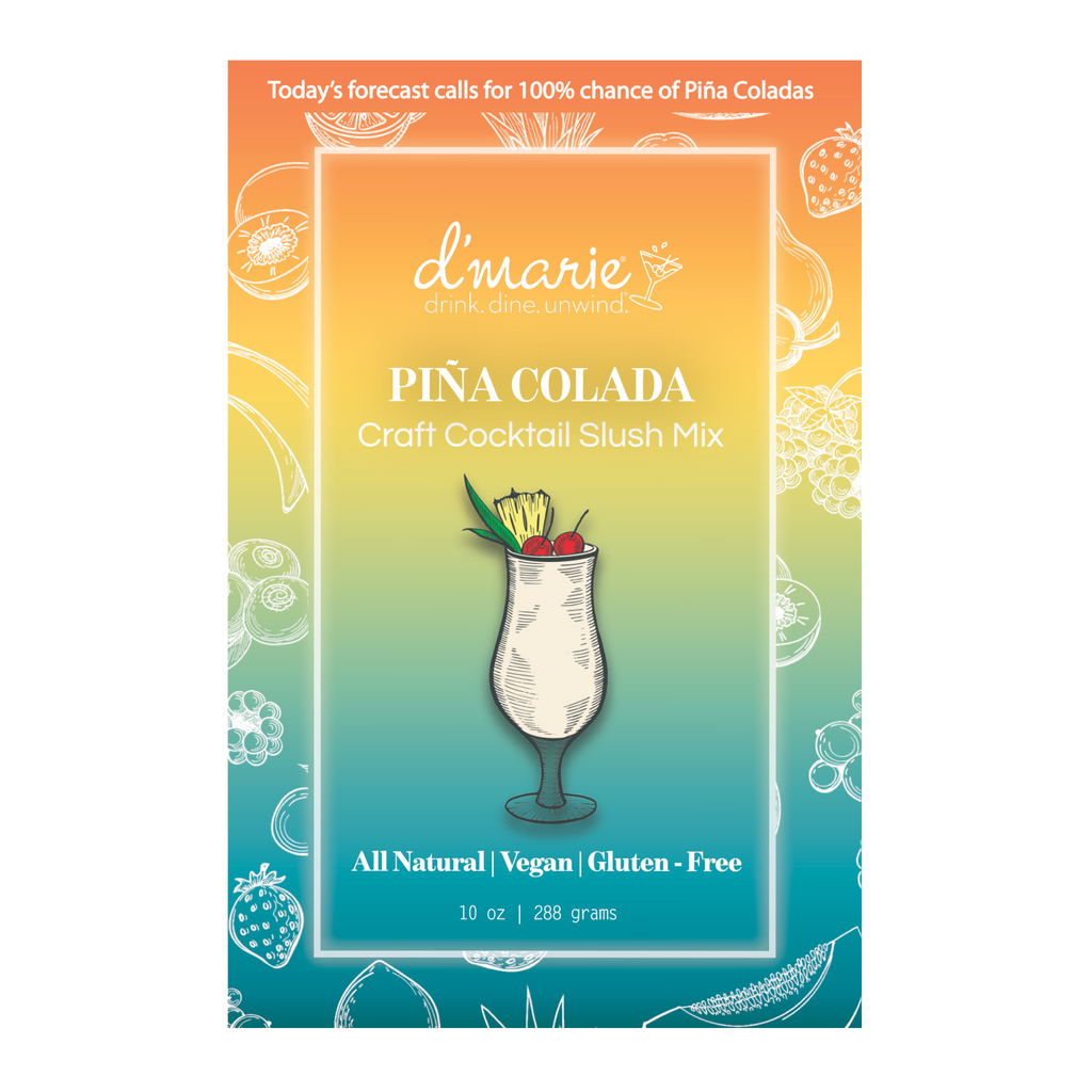 Pina Colada Cocktail Slushies