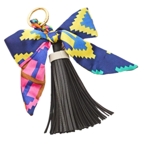 Tassel with Twilly Bag Charm