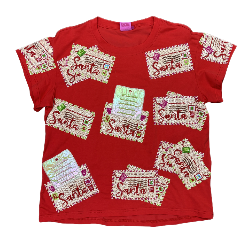 Red Letters to Santa Top