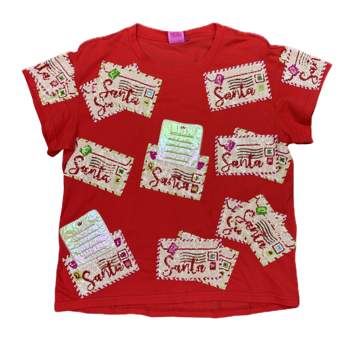 Red Letters to Santa Top