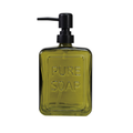 Pressed Glass Soap Dispenser