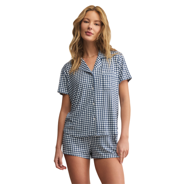 Amy Gingham PJ Shorts