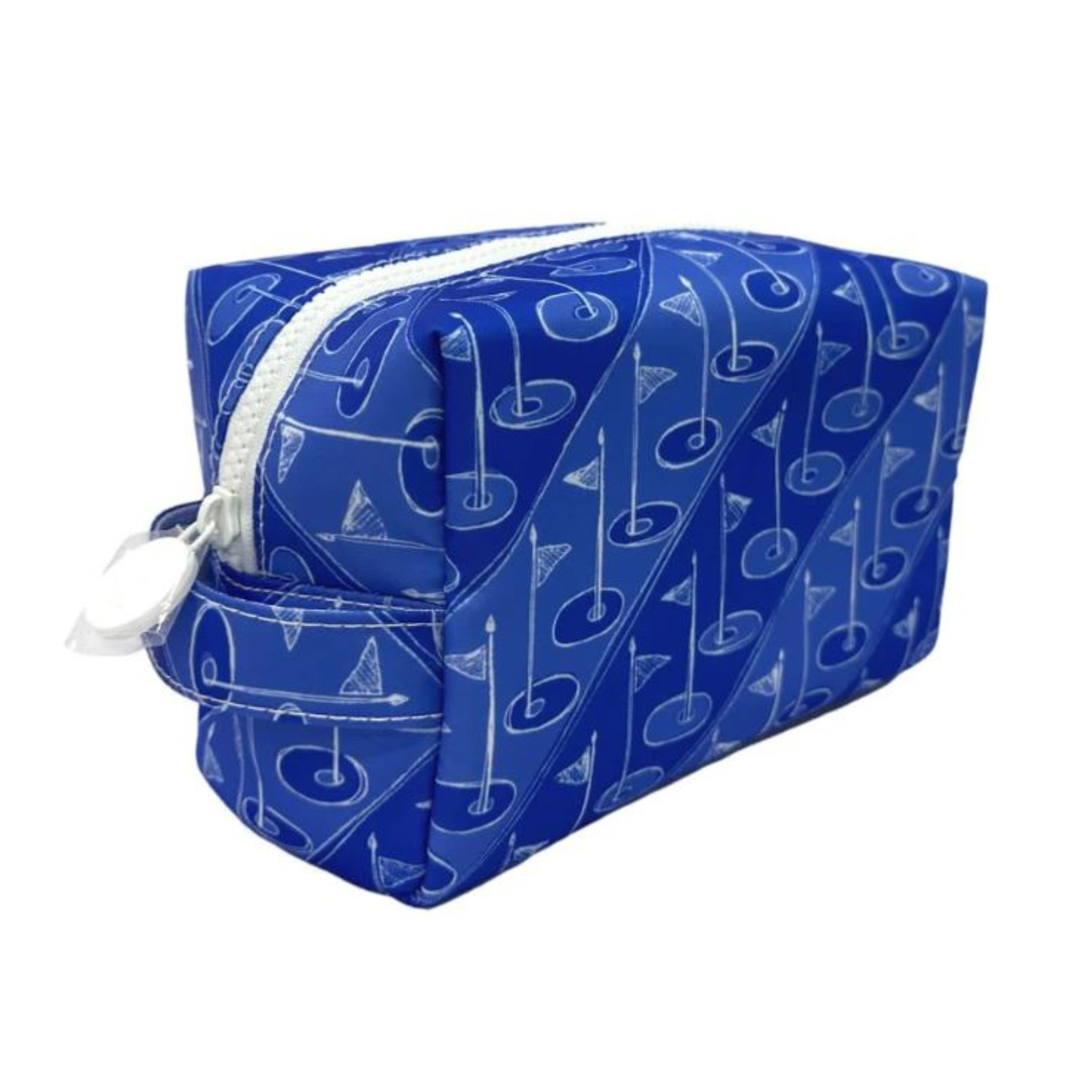 On Par Blue Dopp Bag