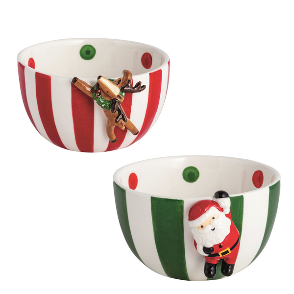 Hanging Christmas Snack Bowl