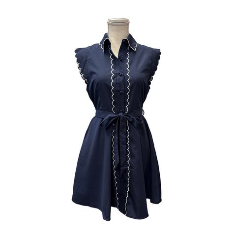Sarabeth Scallop Dress