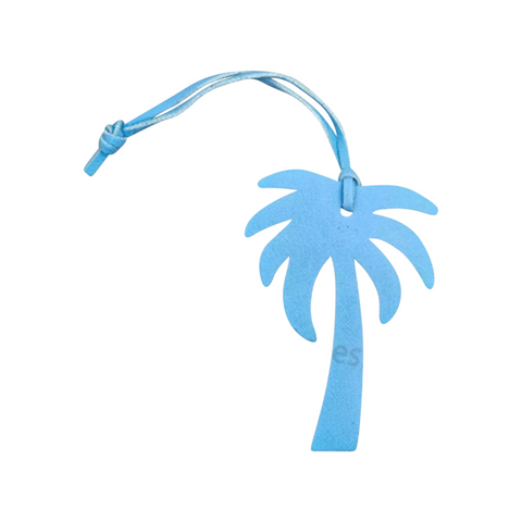 Leather Palm Tree Charm