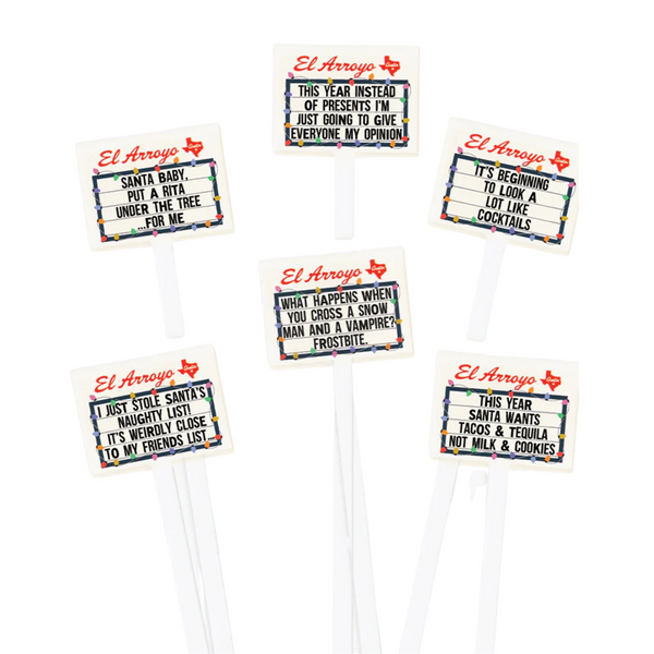 Holiday Stir Sticks - Marquee