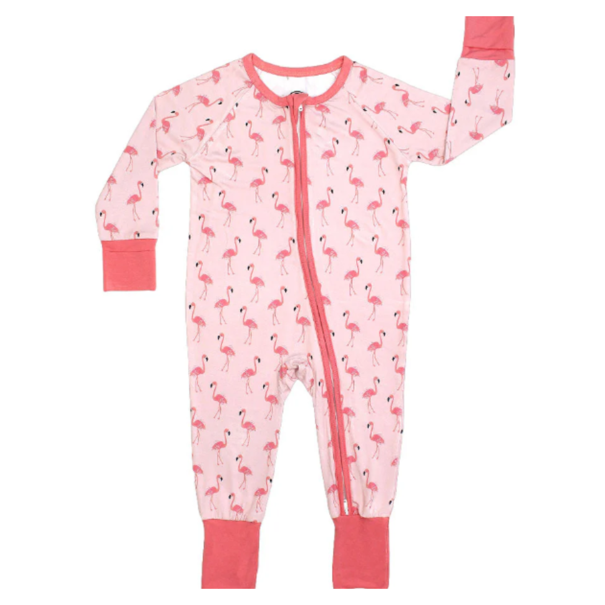 Fancy Flamingo Convertible Onesie
