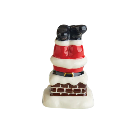 Nora Fleming Santa Legs Mini