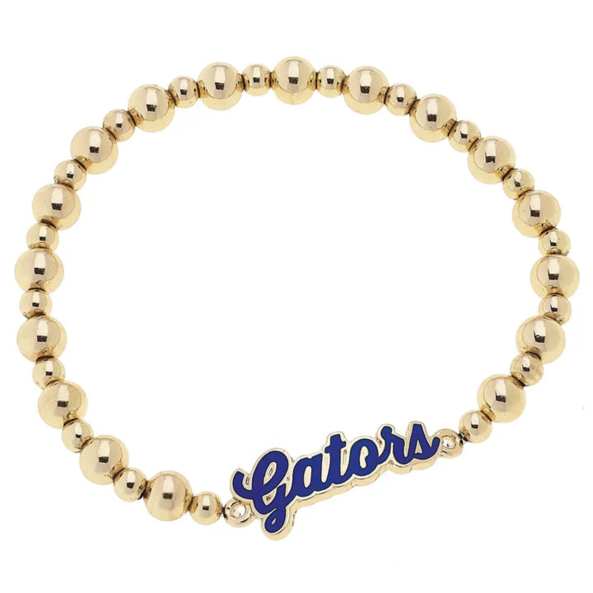 Florida Gators Enamel Script Stretch Bracelet
