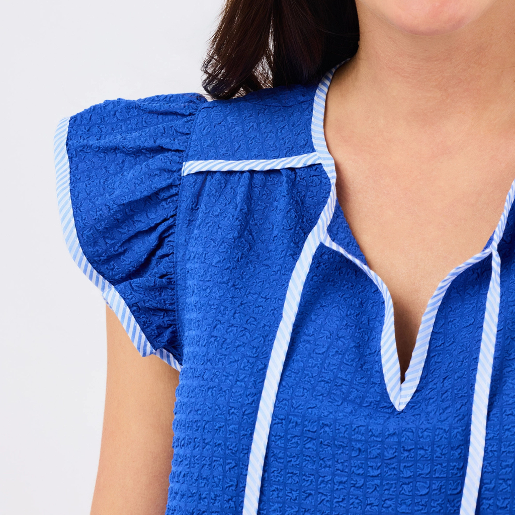 Lydia Blue Top