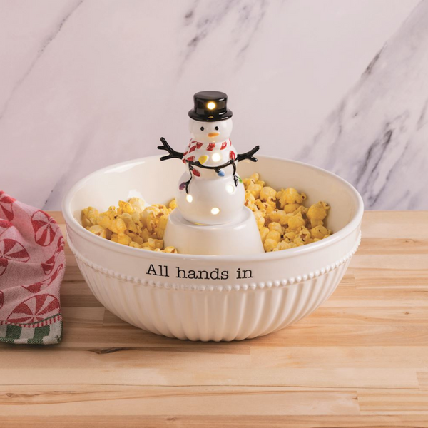 Snowman Light Up Sitter