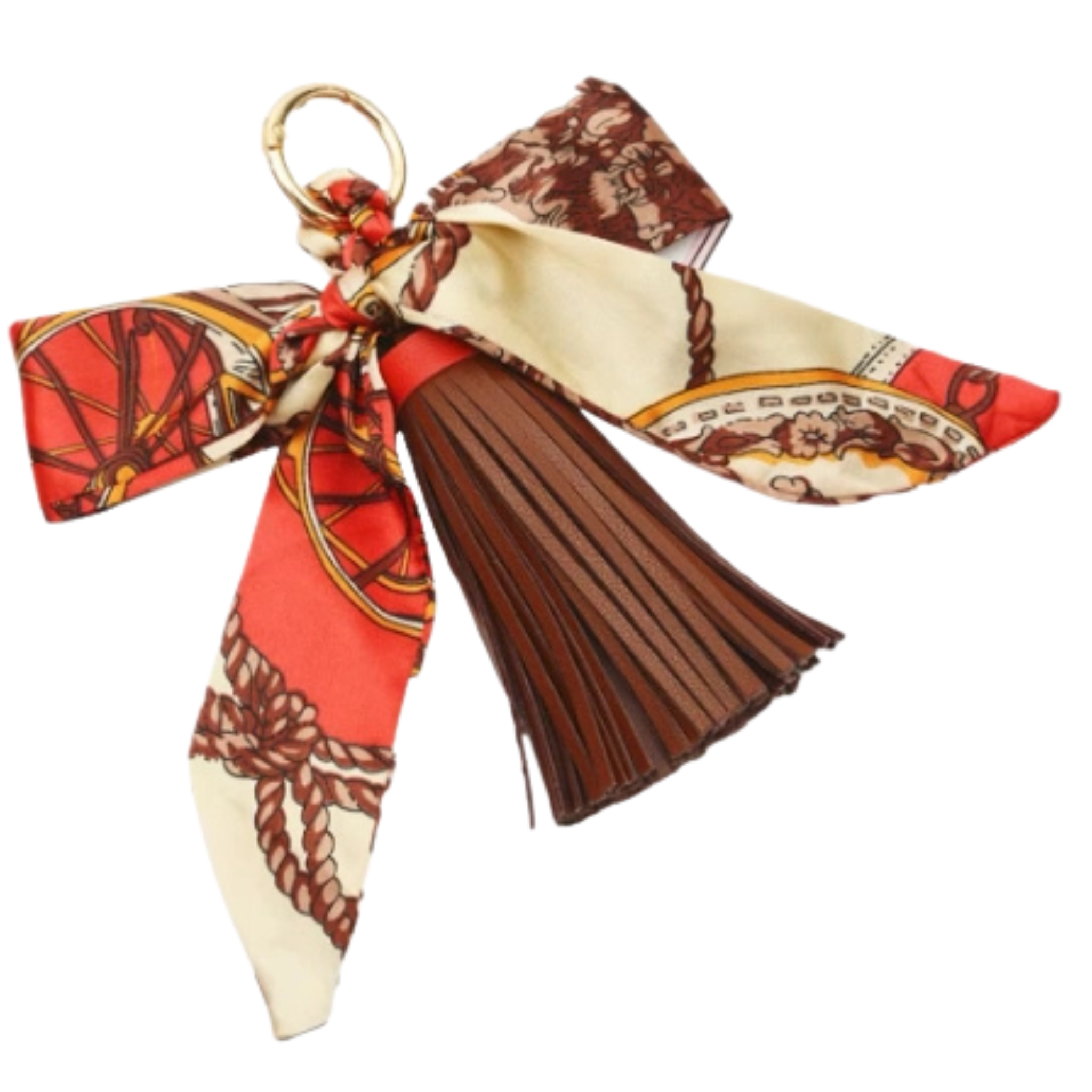 Tassel with Twilly Bag Charm