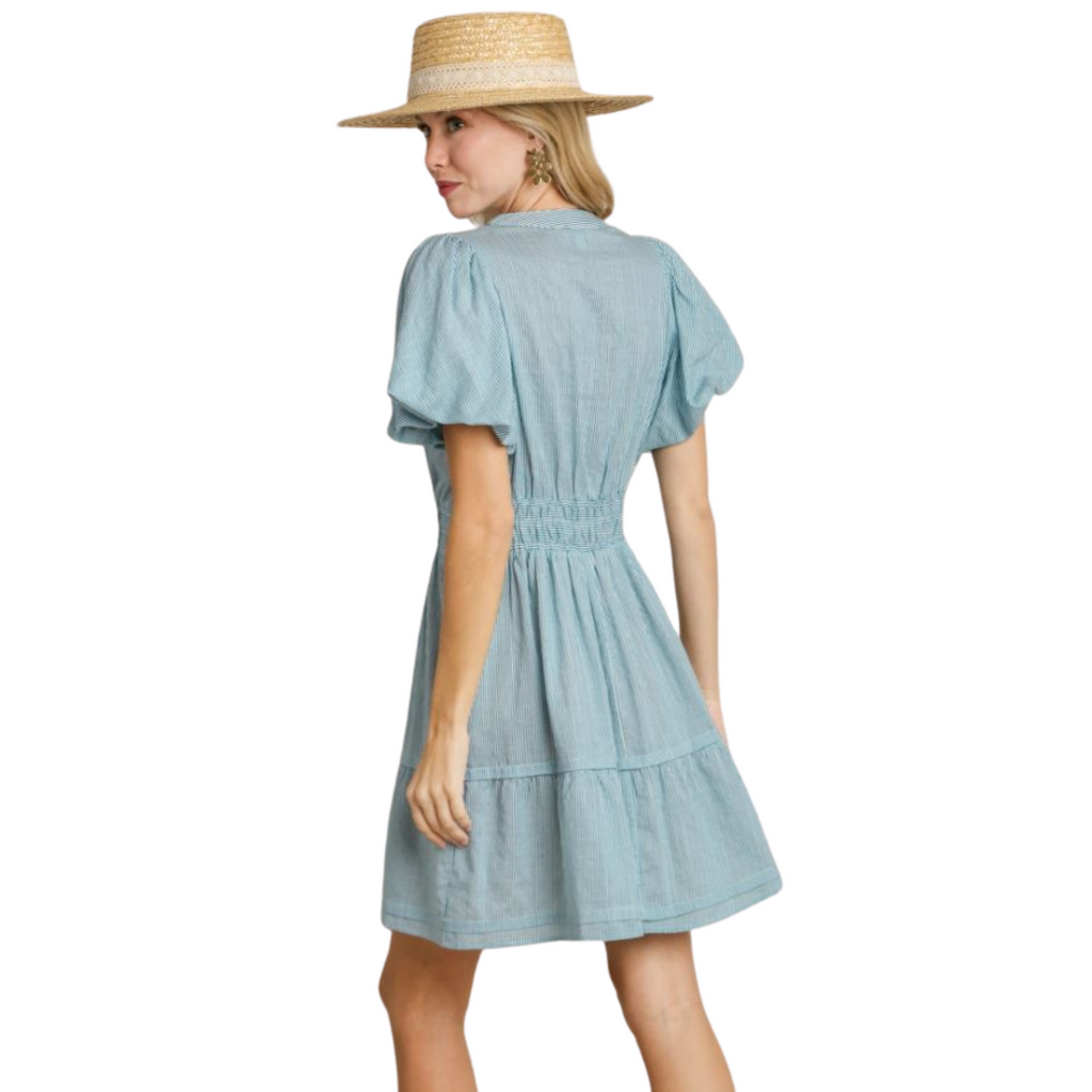 Tessa Teal Dress