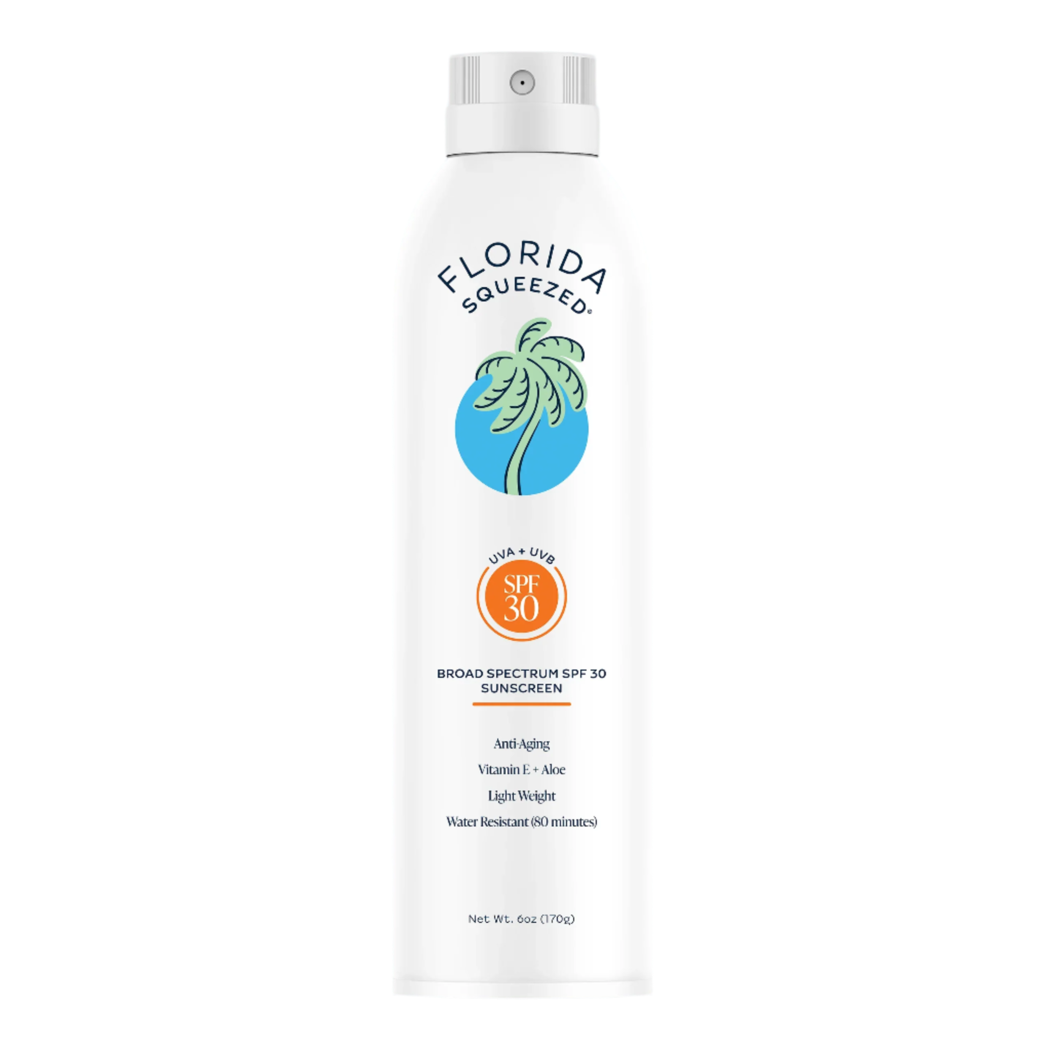 Florida Squeezed SPF 30 Sunscreen Non-Aerosol