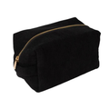 Black Corduroy Cosmetic Bag