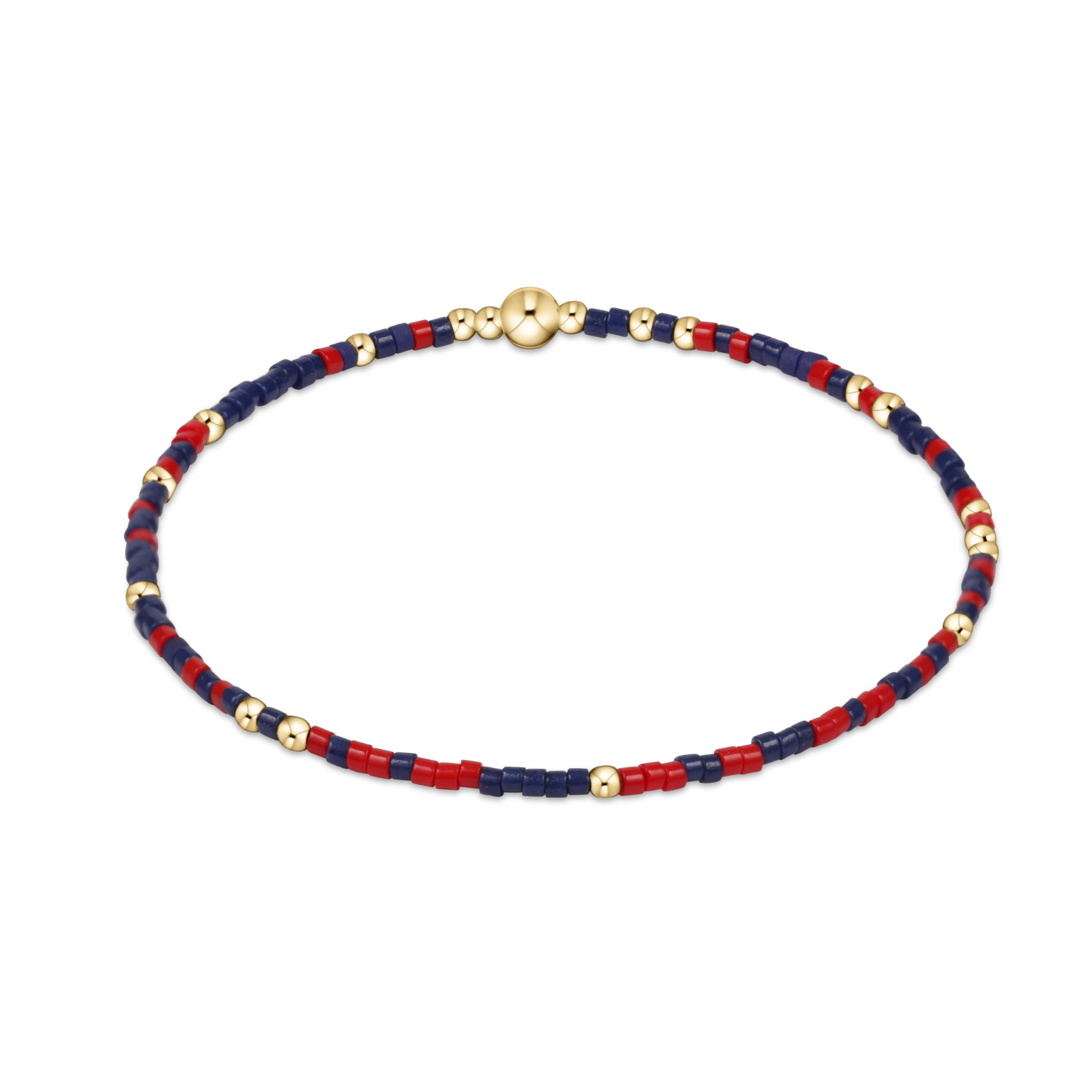 Gameday Hope Unwritten Bracelet - Navy-Bright Red