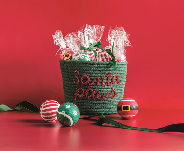 Christmas Pet Tennis Balls