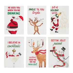 Holiday Bar Tea Towels