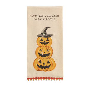 Pumpkins Hallow Printed Towel