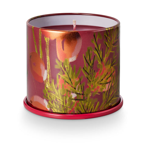 Crimson Woods Vanity Tin Candle