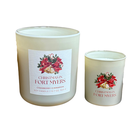 Christmas in Fort Myers Candle