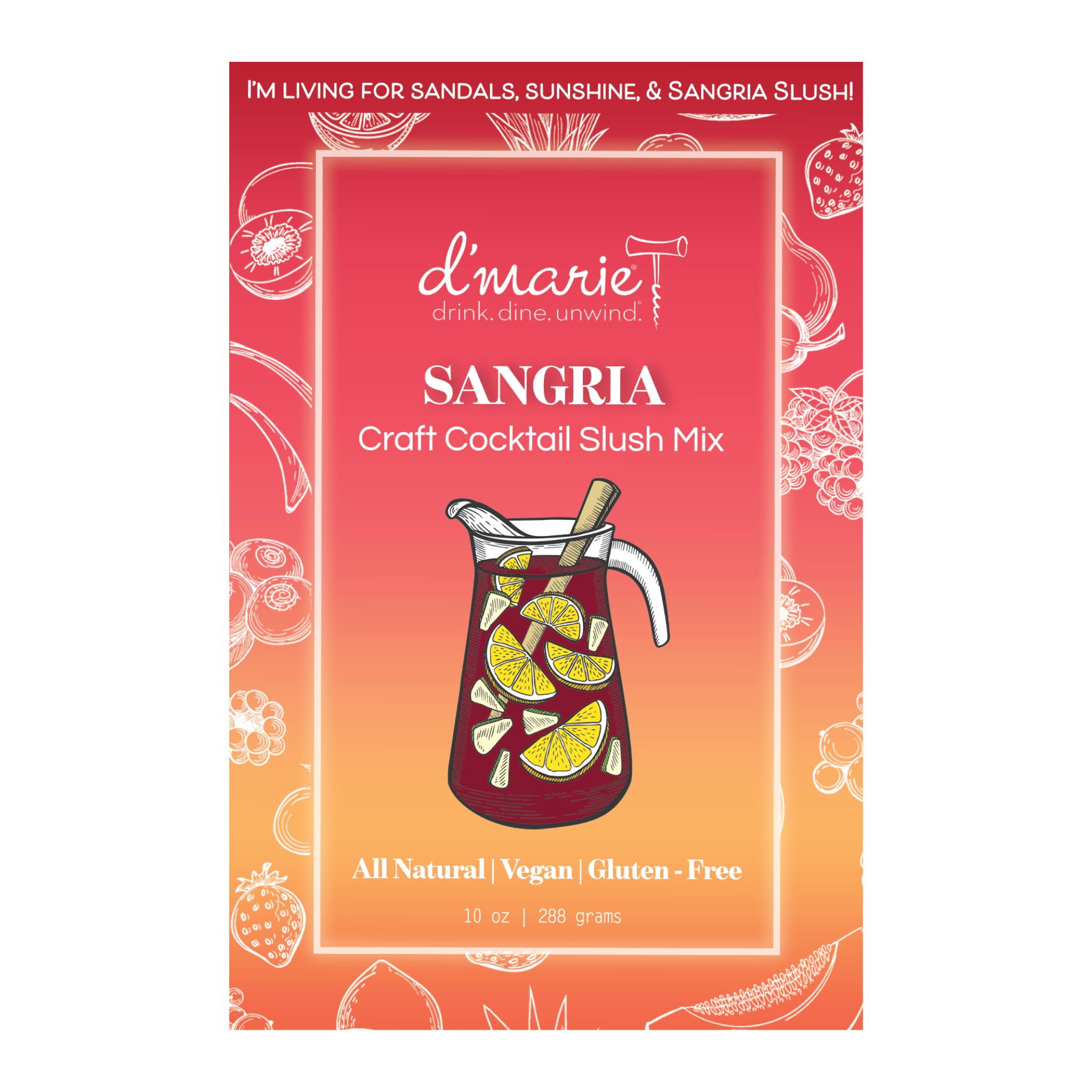 Sangria Cocktail Slushies