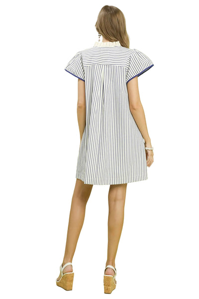 Bethany Blue Mini Dress