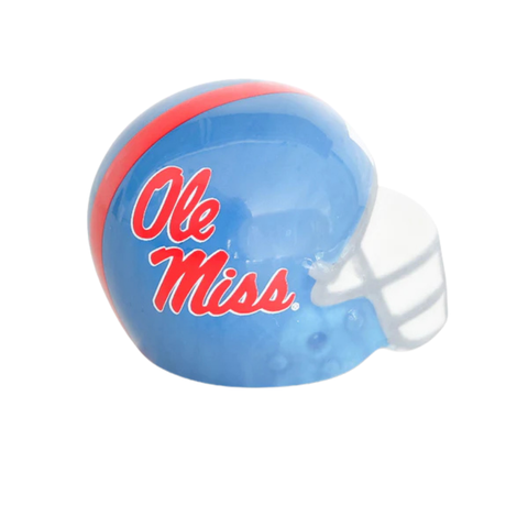 Nora Fleming Ole Miss Helmet Mini